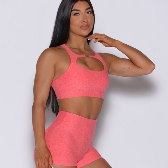 ✨️BOMBSHELL SPORTSWEAR TWO WAY BRA & MATCHING POCKET POP LEGGINGS NEW✨️ - Picture 2 of 12